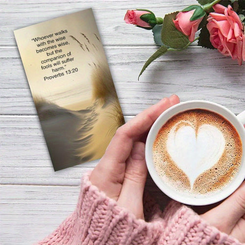 120pcs Sunset Bible Verse & Poetry Card Set - Inspirational Christian Prayer Cards for Friends, Family, Christmas & Thanksgiving Gifts