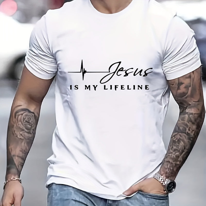 1pc Fun Jesus Letter Iron-On Heat Transfer Patch, Heat Transfer Sticker for DIY Clothing, T-Shirts, Jeans, Backpack Decoration, Washable Patch Sticker