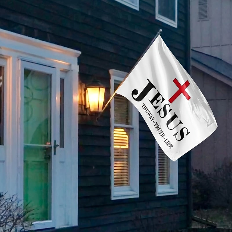 Flag - Made of Durable Polyester Material, Featuring a Rivet Design, Suitable for Both Indoor And Outdoor Use, Perfect for Decorating Dorms, Homes, And Gardens, And an Ideal Choice for Party Gifts