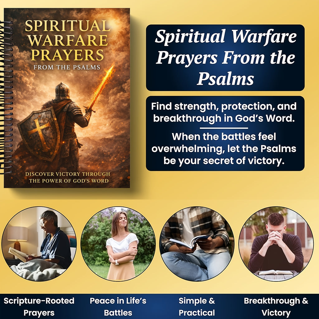 Spiritual Warfare Prayers from the Psalms: A Devotional Guide for Strength, Protection, and Breakthrough