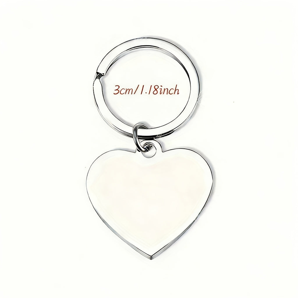 1pc MOLANXUAN Stainless Steel Cross Keychain with Inspirational Bible Verse - Simple Style Religious Keyring, Be Strong and Courageous Charm, Christian Gift for Christmas, Thanksgiving Day, New Year, Valentine'S Day, Father'S Day, Mother'S Day