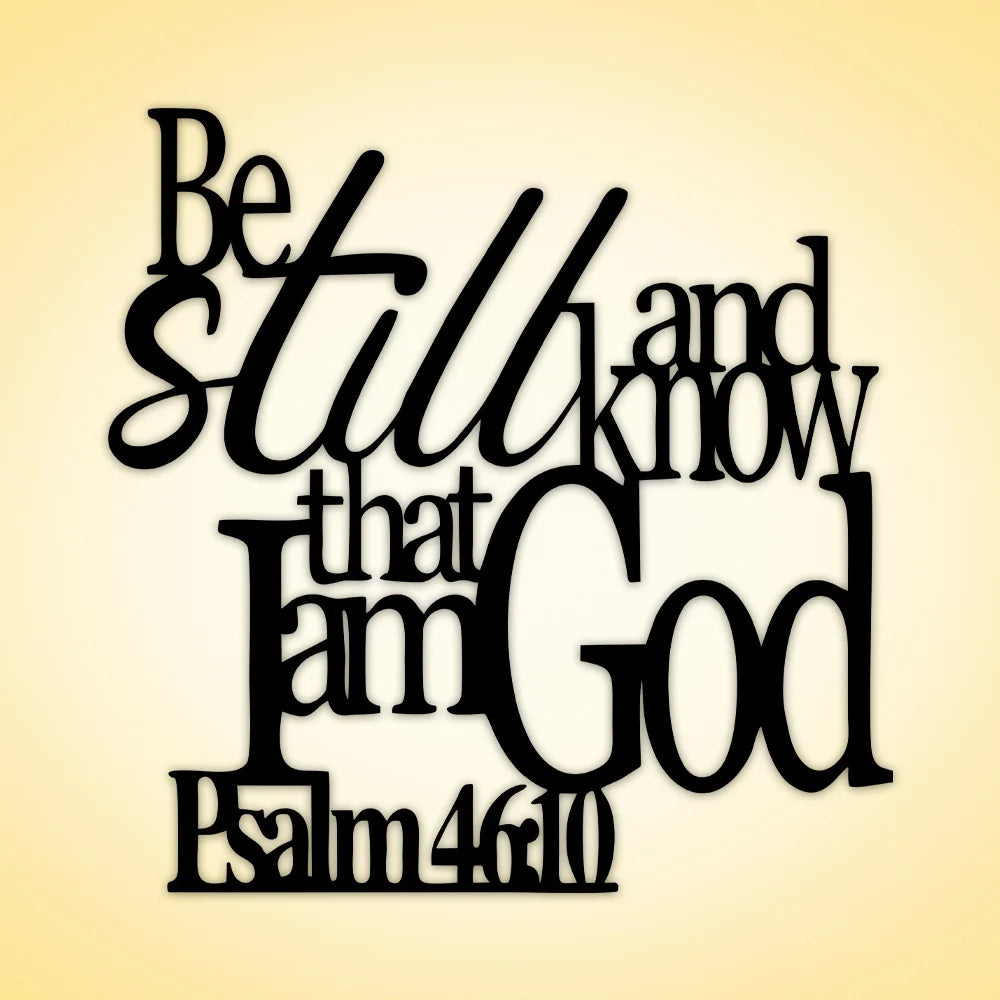 1PC Metal Bible Verse Wall Art, Christian Home Decor, Hanging Sign for Living Room