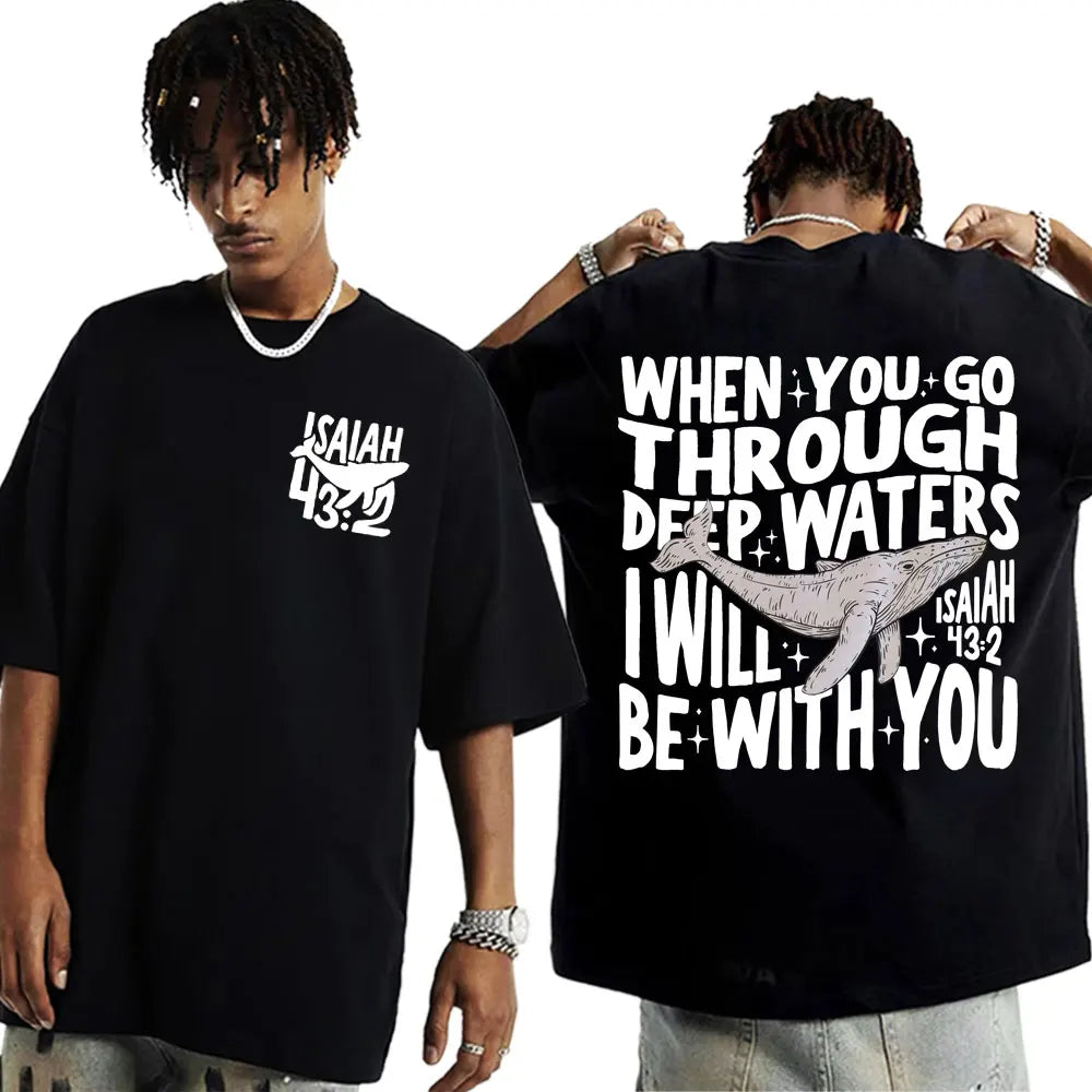 Go Make Disciples Christian Streetwear T Shirts Vintage Men Bible T Shirt Women's Fashion Aesthetic Cotton Short Sleeve T-shirts