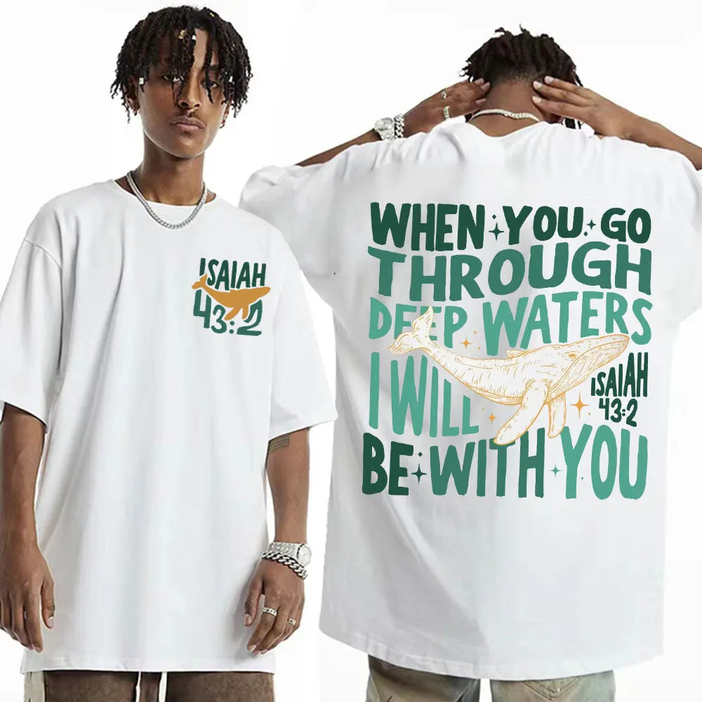 Go Make Disciples Christian Streetwear T Shirts Vintage Men Bible T Shirt Women's Fashion Aesthetic Cotton Short Sleeve T-shirts