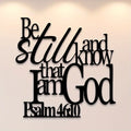1PC Metal Bible Verse Wall Art, Christian Home Decor, Hanging Sign for Living Room