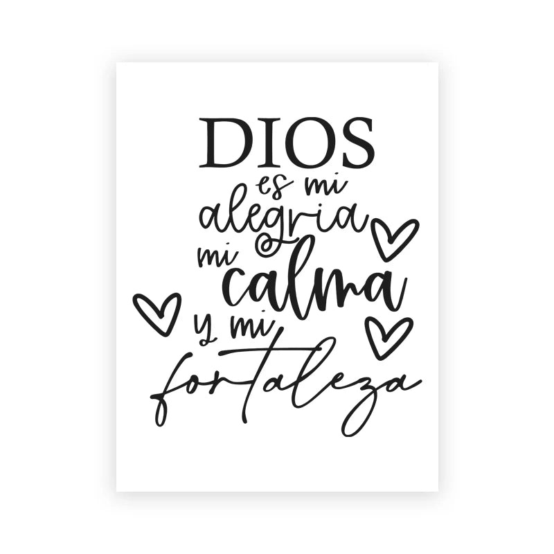 Spanish Bible Verse Quote Poster Verso De La Biblia Espanol Print Modern Scripture Wall Art Canvas Painting Christian Home Decor