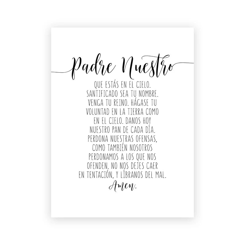 Spanish Bible Verse Quote Poster Verso De La Biblia Espanol Print Modern Scripture Wall Art Canvas Painting Christian Home Decor