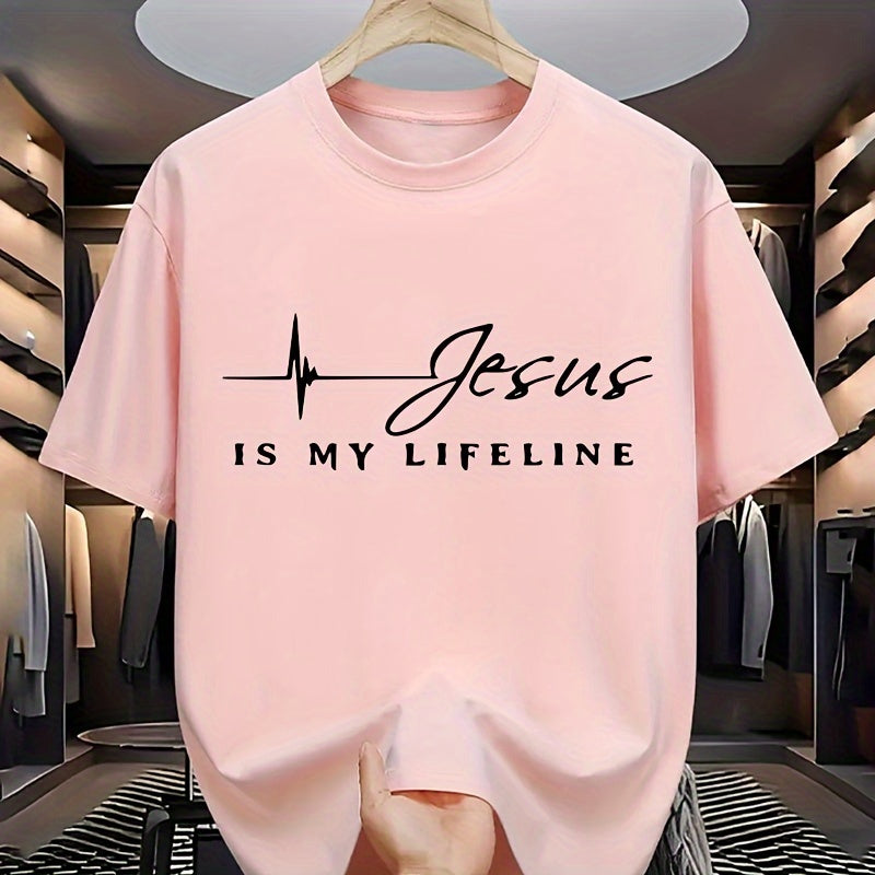 1pc Fun Jesus Letter Iron-On Heat Transfer Patch, Heat Transfer Sticker for DIY Clothing, T-Shirts, Jeans, Backpack Decoration, Washable Patch Sticker